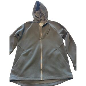 Russell Fusion Knit Men's Hoodie Size 38-40 M Zip Up RN52469 Athletic Sleek